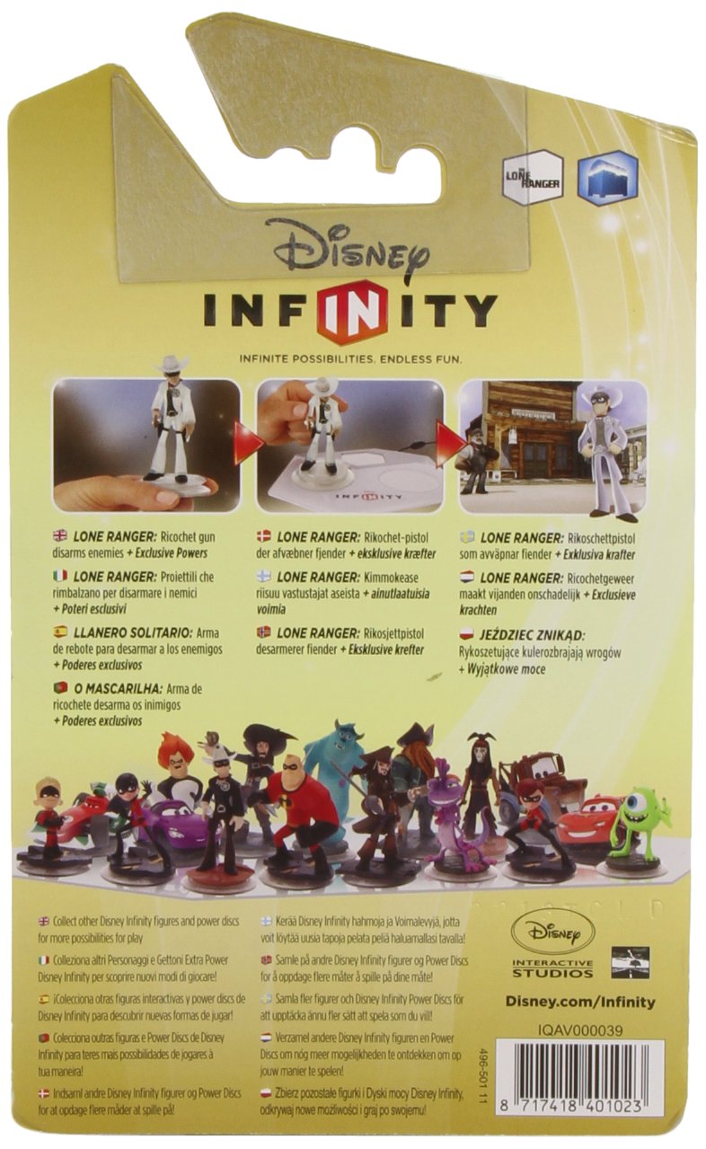 Figura Amiibo Nintendo Disney Infinity Lone Ranger Crystal (Nintendo Amiibo) Figura Amiibo Nintendo Disney Infinity Lone Ranger Crystal (Nintendo Amiibo)